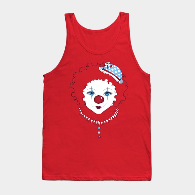 Crooked Smile Tank Top by micklyn